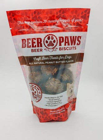 Beer Paws Beer Biscuits